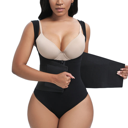 🏋️‍♀️ Belly Contracting Sports Waist Seal – Breathable Shapewear & Hip-Lifting Corset