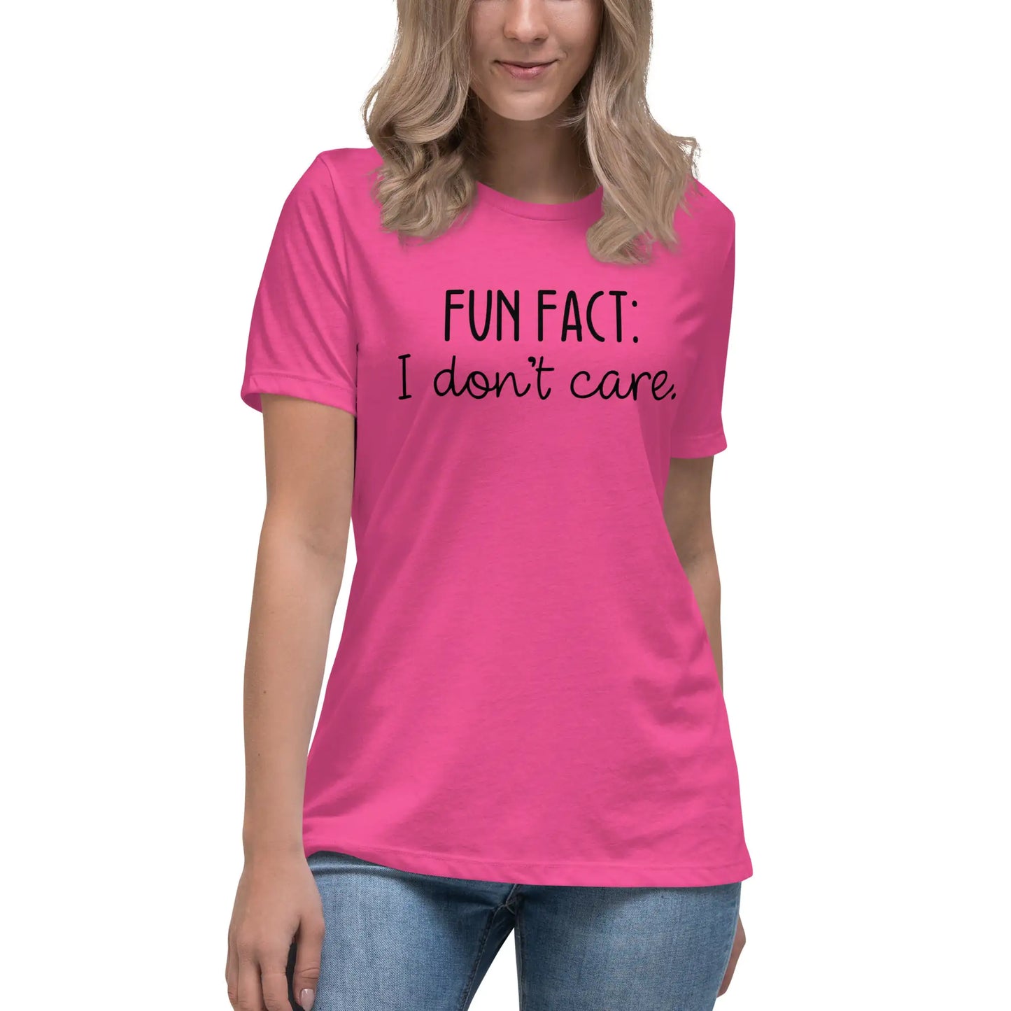 Funny 'Fun Fact: I Don't Care' T-Shirt