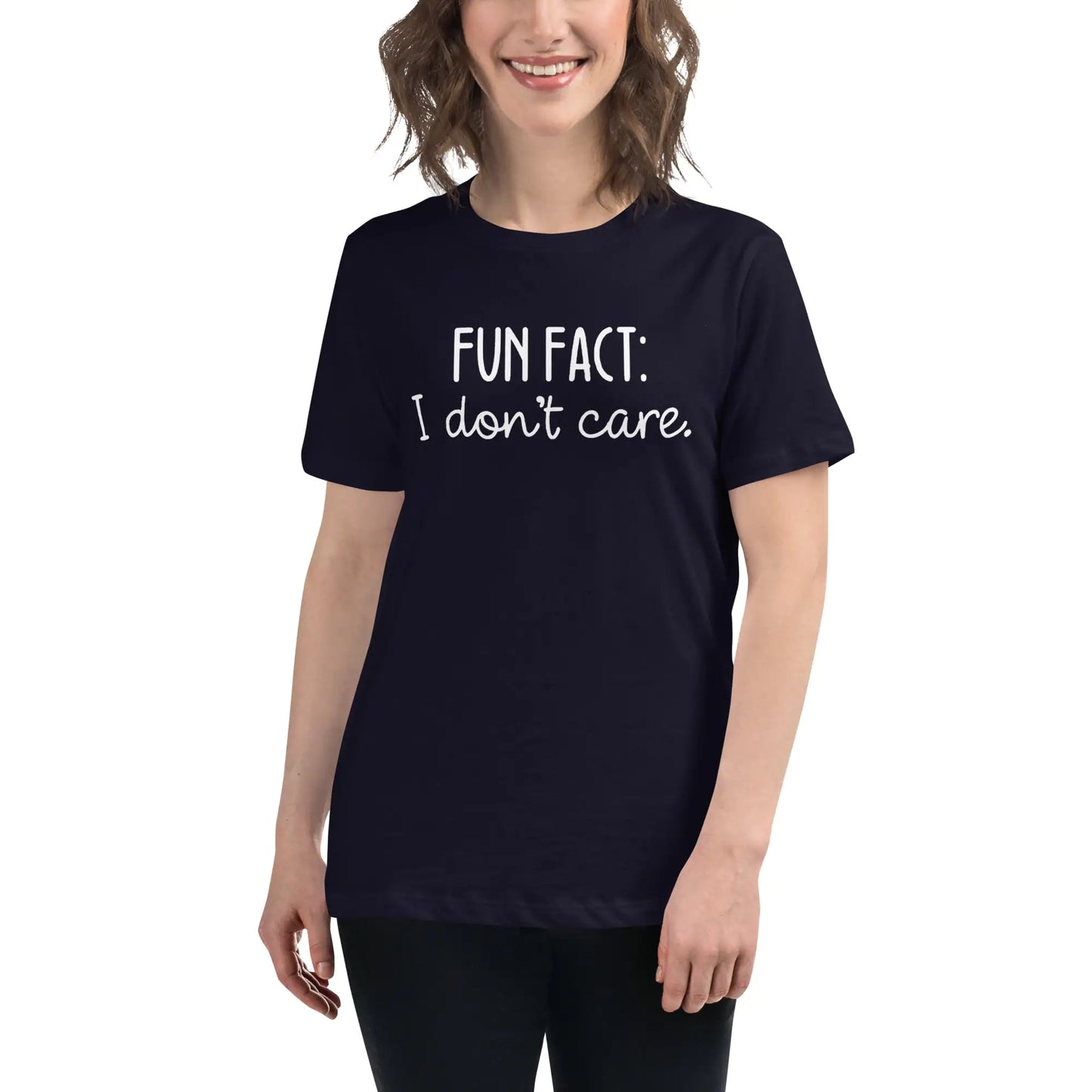 Funny 'Fun Fact: I Don't Care' T-Shirt