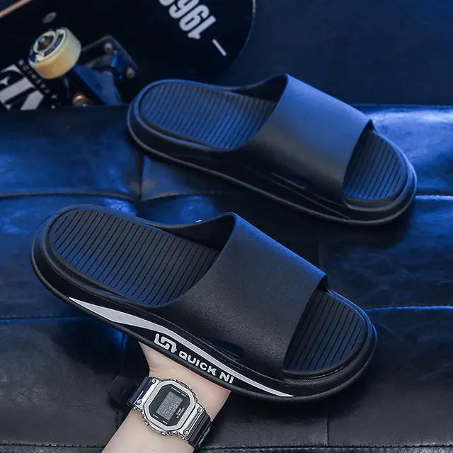 Men Slippers Outdoor Male Shoes Anti-slip