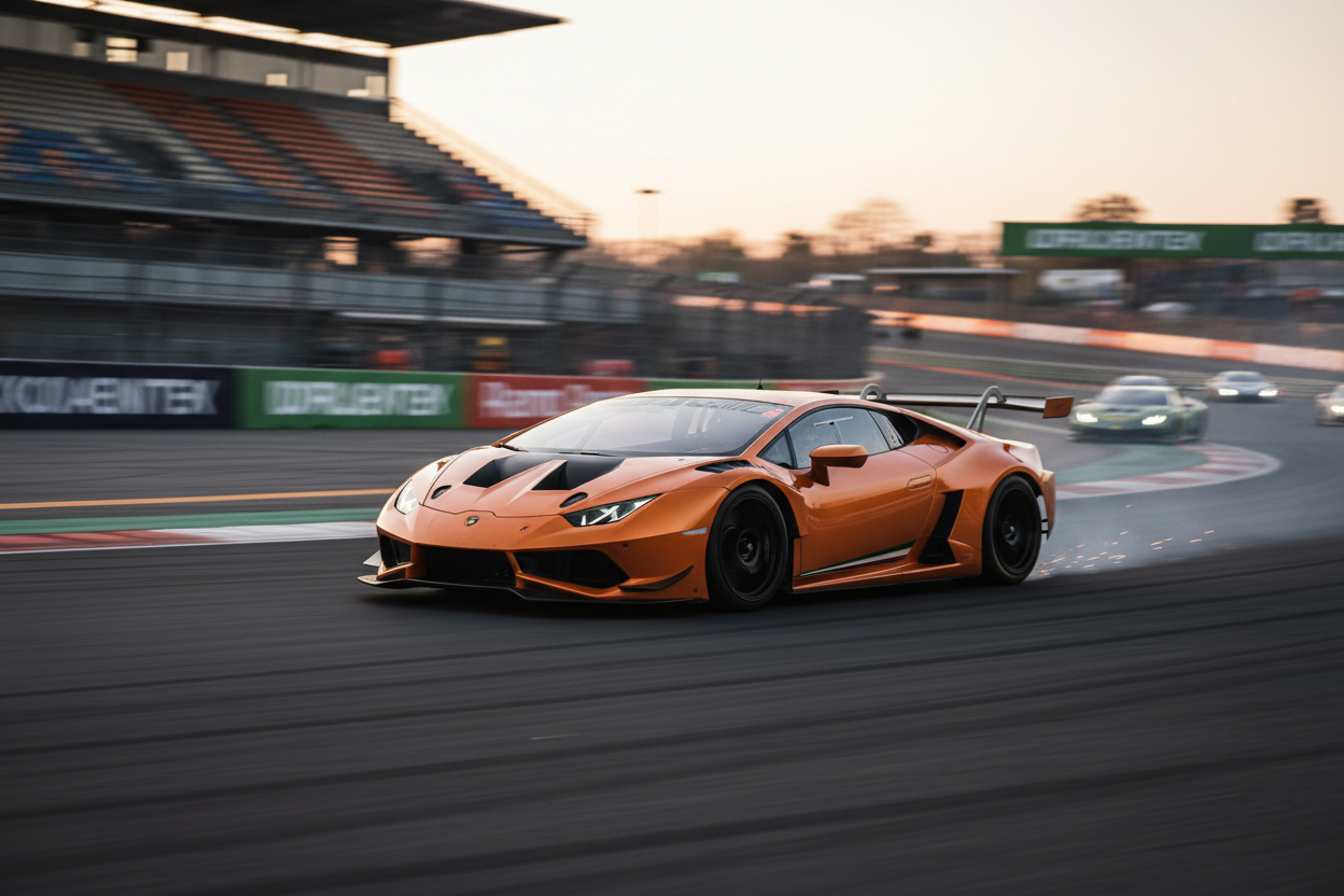 Lamborghini in Motion