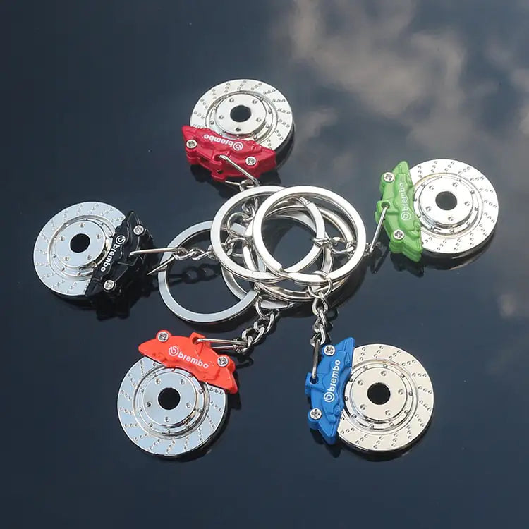 Brake Disk Keychain