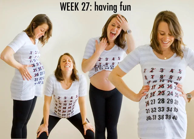 Funny Baby Countdown Maternity Shirt