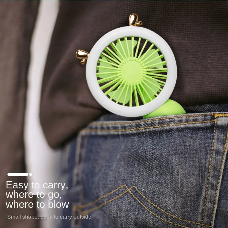 Handheld Pocket Fans USB Charging