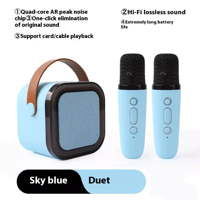 Wireless Bluetooth Mini Microphone & Karaoke Machine