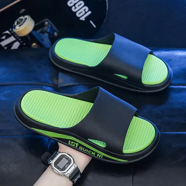 Men Slippers Outdoor Male Shoes Anti-slip