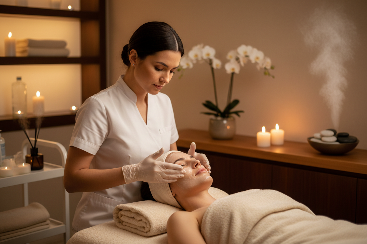 Relaxing Facial Treatment