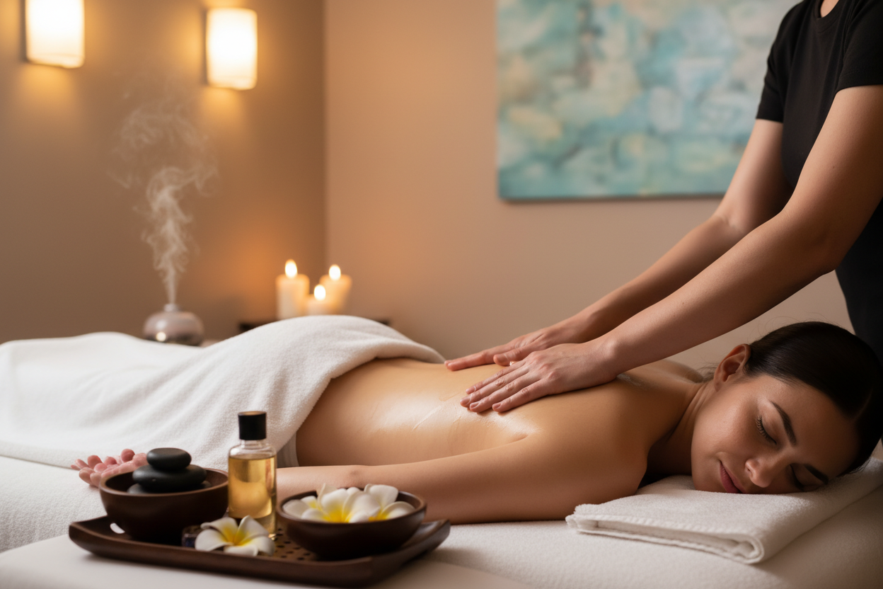 Soothing Back Massage