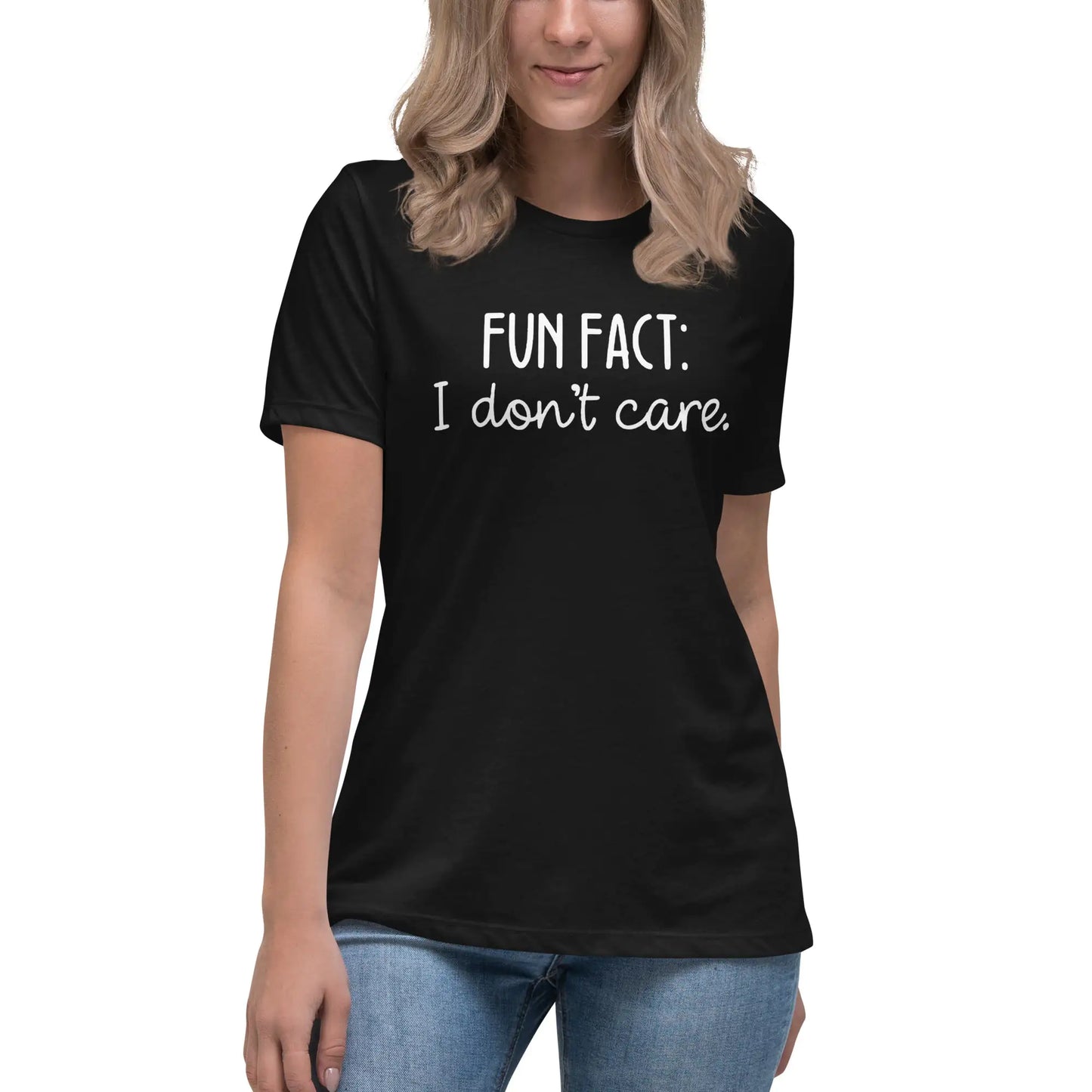 Funny 'Fun Fact: I Don't Care' T-Shirt