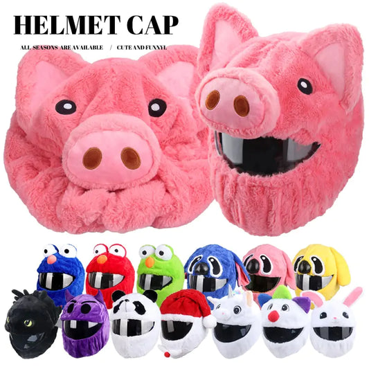 Motorcycle Helmet Funny Cover