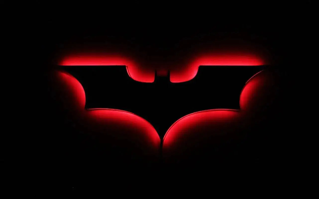 BATMAN 40cm Cool LED Wall Lights Logo Lamp