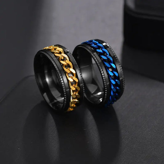 Anti Anxiety Rotating Fidget Rings