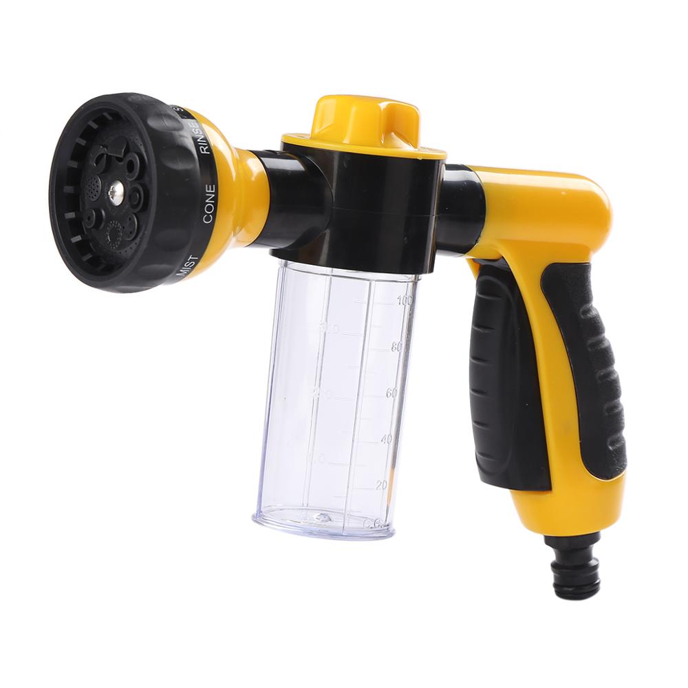 Portable Auto Foam Lance Water Gun High Pressure 3 Grade Nozzle Jet Car Washer Sprayer Cleaning Tool Automobiles Wash Tools